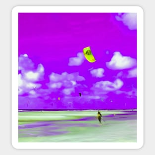 Lonely Kite Beach No. 7 Sticker